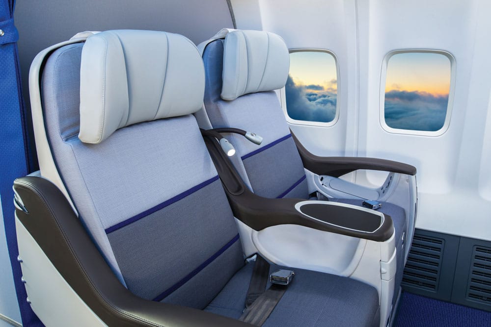 aeroplane seating